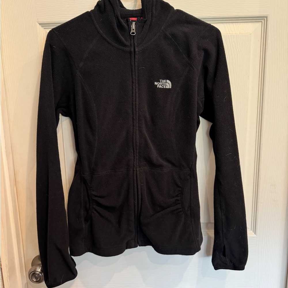 Black NorthFace Layering Zip Up Medium